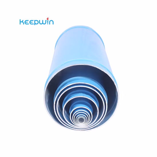 Tubo de aluminio de aleación de compresor distintivo duradero seguro de Gas inerte de vacío de aire comprimido de transporte de 148mm