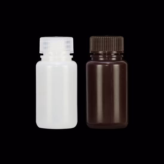 Botella de HDPE, botella de PET, botella de reactivo